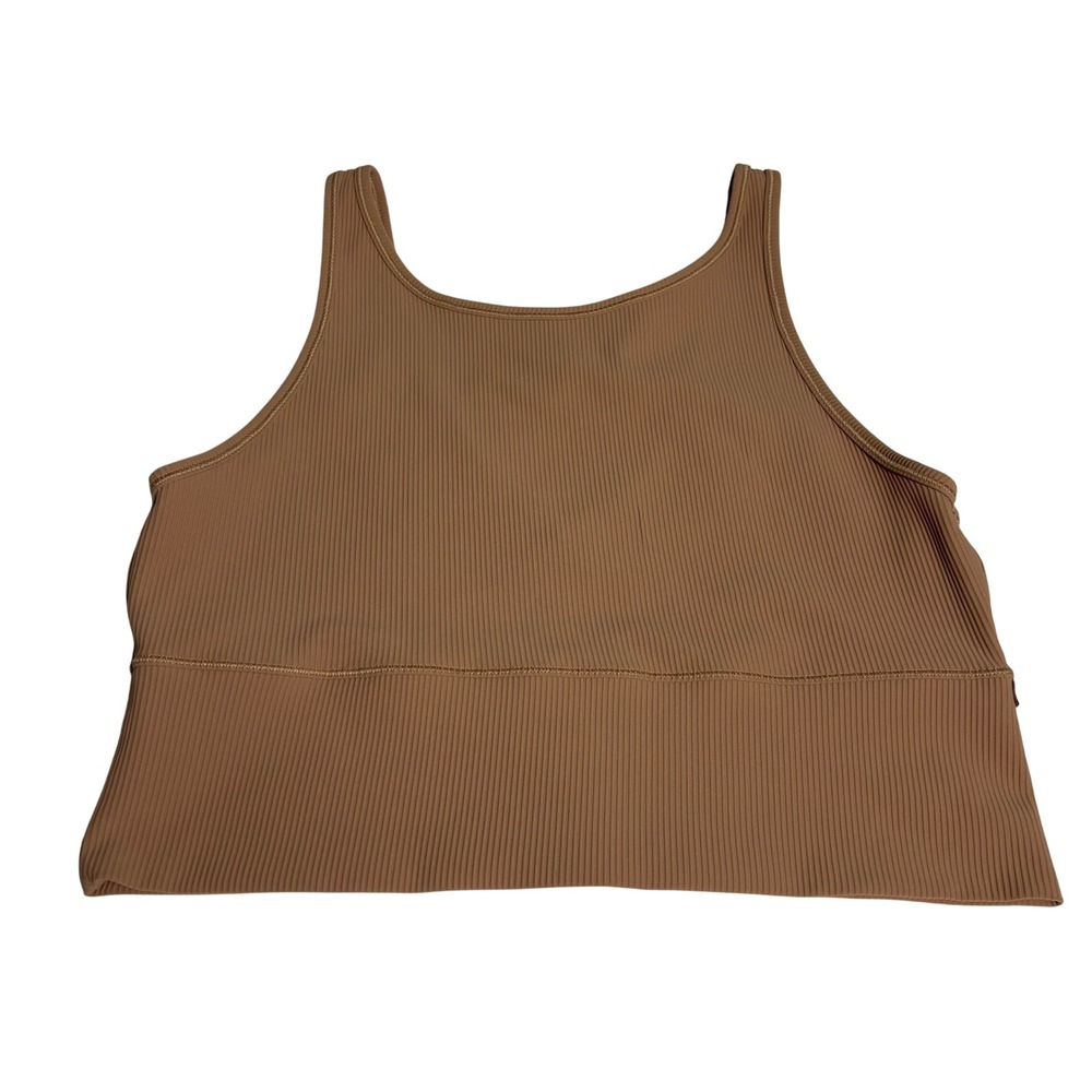 Lululemon Power Pivot Ribbed Tank Top 'Pink Clay'